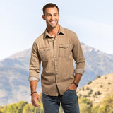 Madison Creek Outfitters, Prescott Shirt - Bark