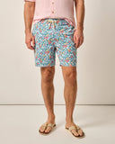 Johnnie-O, The Half Elastic 7’ Surf Shorts, Secret Garden