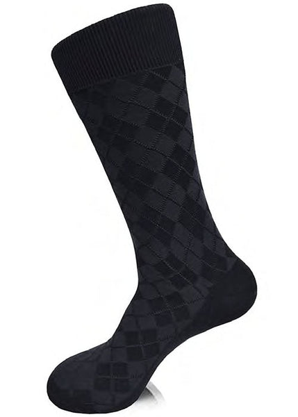 Vannucci Couture, Black Dress Sock