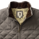 Duck Head, Fremont Sport Performance Quilted Vest, Fossil Gray