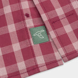Awbrey performance sport button up shirt / Color Newberry