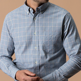 Duck Head, Cotton Twill Sport Shirt, Midnight Teal