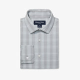 Mizzen+Main, Leeward Dress Shirt Color, Aluminum Glen Check