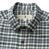 Duck Head, Cotton Flannel Sport Shirt, Windblown Sky