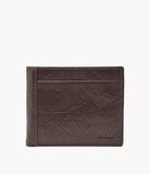 Fossil, Neel Large Coin Pocket Bifold, Brown