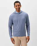 Johnnie-O, Talon Featherweight Performance Hoodie, Navy Stripe