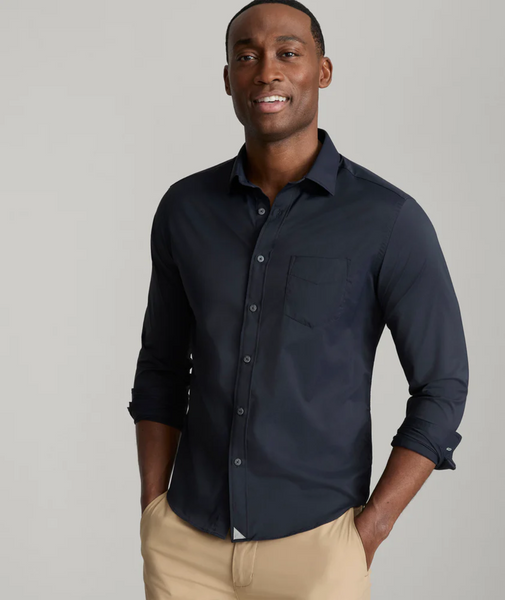 UNTUCKIT, Performance Gironde Shirt, Black
