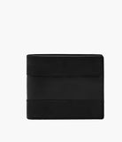 Fossil, Everett Bifold with Flip ID, Black