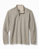 Tommy Bahama, Flipview Reversible Half-Zip Sweatshirt, Vapor Heather