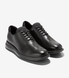 Cole Haan Men's 2.ZERØGRAND Laser Wingtip Oxfords - Black/Black