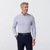 Mizzen+Main, Leeward Dress Shirt, Dark Slate Drop Shadow