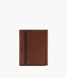 Fossil, Huntington Trifold, Medium Brown