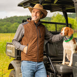 Madison Creek Outfitters, HIGH POINT REVERSIBLE VEST, Black / Brown