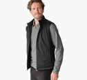 Johnston & Murphy, Kenner Reversible Vest, Black Grid