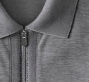 Johnston & Murphy, Cochran Quarter Zip Polo, Gray