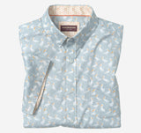 Printed Grey Pelican short sleeve shirt
