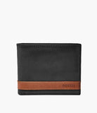 Fossil, Quinn Flip ID Bifold, Black