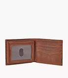 Fossil, Quinn Flip ID Bifold, Brown