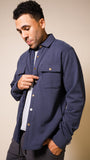 Fundamental Coast, Laguna Shirt Jacket, Indigo Night