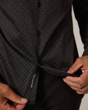 7 Diamonds Turner Long Sleeve Shirt, Black =