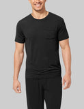 Second skin sleep pocket tee / color black