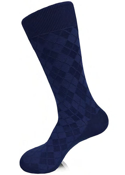 Vannucci Couture, Navy Dress Sock
