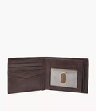 Fossil, Neel Large Coin Pocket Bifold, Brown