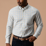 Duck Head, Cotton Twill Sport Shirt, Wheatfield