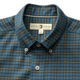Duck Head, Cotton Flannel Sport Shirt, Windblown Sky