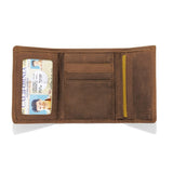 Brighton, Vanderbilt Tri-Fold Wallet, Brown