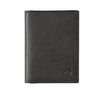 Johnston & Murphy, Rhodes Billfold Card-Case, Tan Full Grain / Black Full Grain