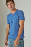 Lucky Brand Venice Burnout  V Neck