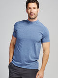 TASC Carrollton T, Mini Stripe, Dusk Heather / Silver