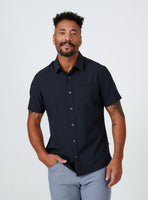 7 Diamonds Solid Grant Short Sleeve Shirt