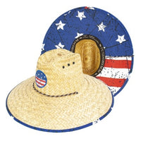 Peter Grimm Lifeguard Straw Hat - Americano