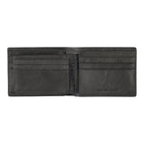 Johnston & Murphy, Rhodes 2-In-1 Billfold Wallet, Black Full Grain