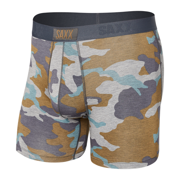 SAXX VIBE Super Soft Boxer Brief / Supersize Camo - Grey