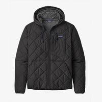 Patagonia M's Diamond Quilted Bomber Hoody - Black