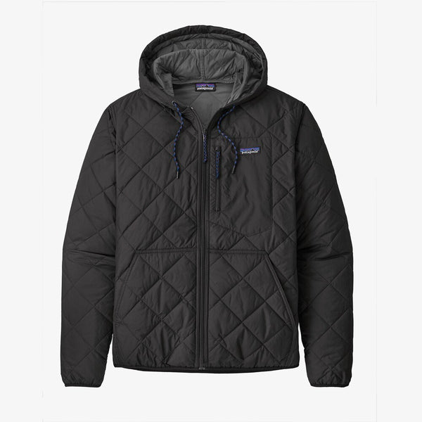 Patagonia M's Diamond Quilted Bomber Hoody - Black