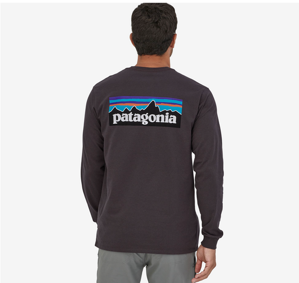 Patagonia Men's Long-Sleeved P-6 Logo Responsibili-Tee®