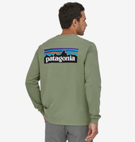 Patagonia Men's Long-Sleeved P-6 Logo Responsibili-Tee®