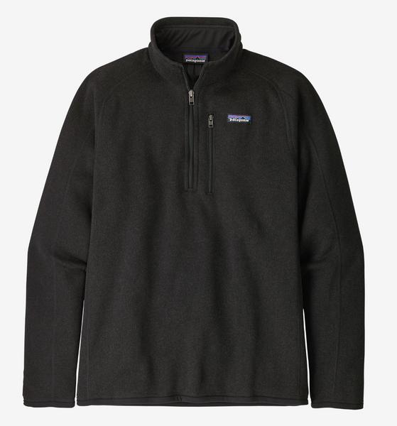 Patagonia M’s Better Sweater 1/4-Zip Fleece - Black