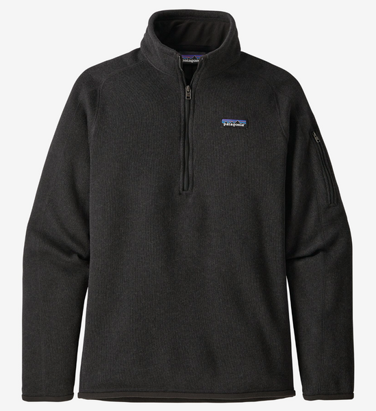 Patagonia W’s Better Sweater® 1/4-Zip Fleece - Black