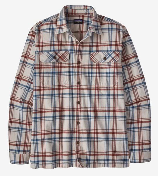 Patagonia M's Long-Sleeved Organic Cotton Midweight Fjord Flannel Shirt