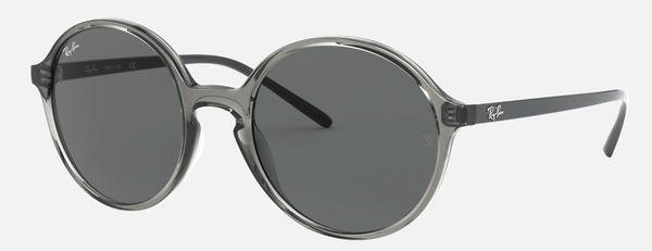 Ray-Ban RB4304 Lenses: Grey Classic  +  Frame: Transparent Grey, 4304