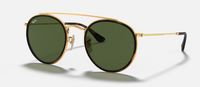 Rayban Round Double Bridge