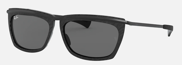 Ray-Ban Olympian II Lenses: Dark Grey Classic  +  Frame: Wrinkled Black, 2419