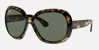 Ray-Ban Jackie Ohh II Lenses: Green Classic  +  Frame: Light Havana, 4098