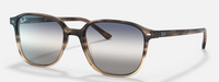 Ray-Ban LEONARD BI-GRADIENT Lenses: Blue/Grey Gradient  +  Frame: Tortoise 2193