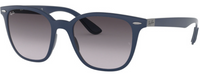 Ray-Ban RB4297 Lenses: Grey Gradient  +  Frame: Blue, 4297